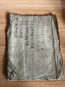 佛教线装手抄本《诸经集》宗教风水地理符咒