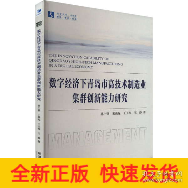 数字经济下青岛市高技术制造业集群创新能力研究