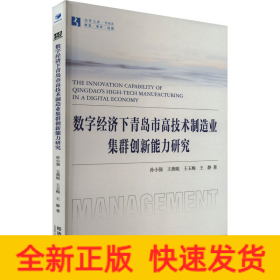 数字经济下青岛市高技术制造业集群创新能力研究