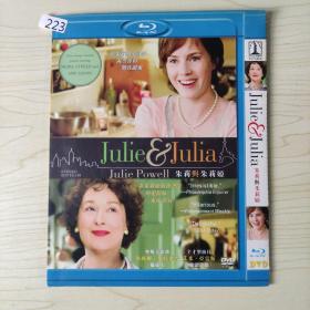 223蓝光影视光盘DVD：朱丽与朱丽娅 1张碟片简装
