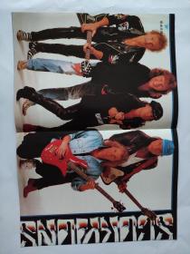Scorpions蝎子乐队海报8K（约42*28cm）