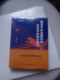 蝶变中的金融科技 豹变中的商业银行:商业银行转型路径探索