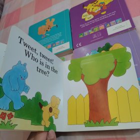 eric hill:who's there,spot?+spot goes to the park+spot goes to the farm+spot's birthday party+where's spot?（5本合售）【内页干净】