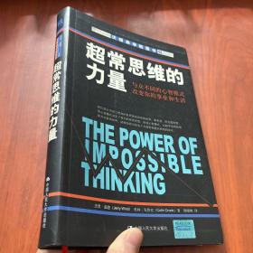 超常思维的力量：与众不同的心智模式改变你的事业和生活