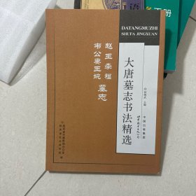 大唐墓志书法精选：赵王李福、韦公妻王婉墓志