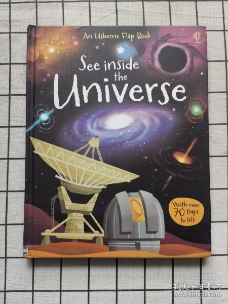 An Usborne Flap Book See inside The Universe 英文原版书 英文绘本 翻翻书