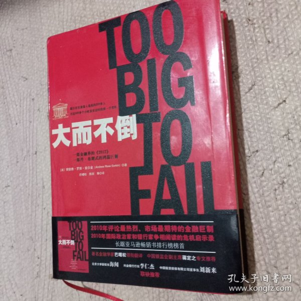 大而不倒：2010年全球政要和首席执行官争相阅读的金融危机启示录