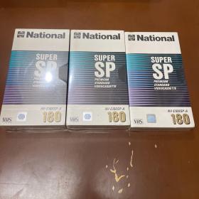 录像带 National super SP premium standard videocassette