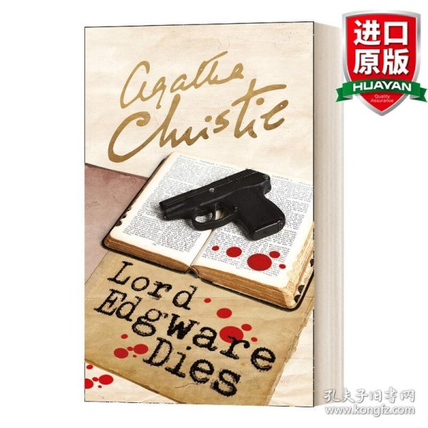 英文原版 Poirot — Lord Edgware Dies  大侦探波洛系列：人性记录 阿加莎侦探推理小说 英文版 进口英语原版书籍