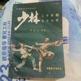 少林二十四腿、三十六手