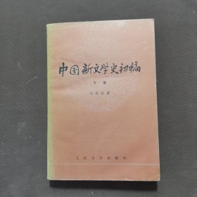 中国新文学史初稿 下