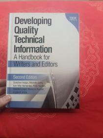 Developing Quality Technical Information: A Handbook for Writers and Editors-------开发高质量的技术信息:作者和编辑手册
