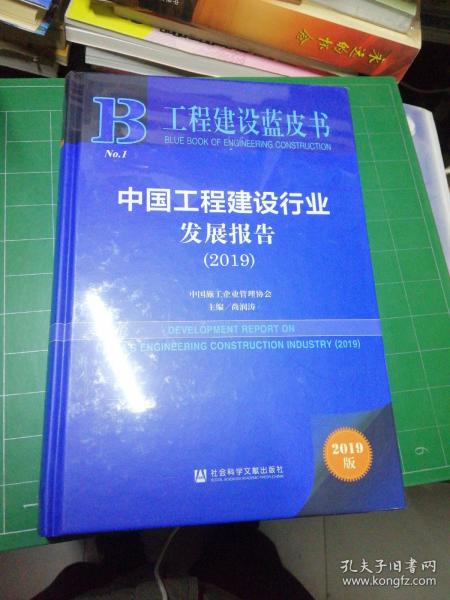 工程建设蓝皮书：中国工程建设行业发展报告（2019）