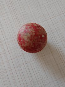 清代色彩艳丽的——彩球 直径3.4厘米