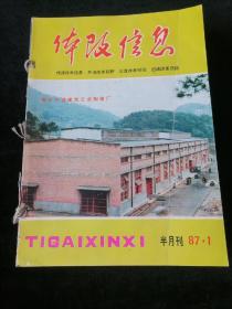 《体改信息》半月刊，1987年1-24期合订