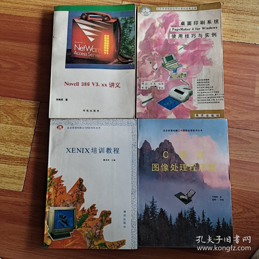 北京希望电脑公司系列丛书(4册合售)