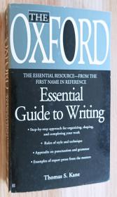 英文书 The Oxford Essential Guide to Writing (Essential Resource Library) 牛津写作基本指南 by Thomas S. Kane  (Author)