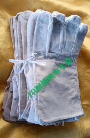 早期的工程棉帆布手套，品相如图所示