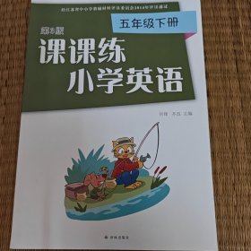 2024年课课练小学英语五年级下册配译林版