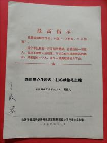 (临汾钢铁厂高炉连工人)贾乱儿大会材料