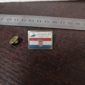 1998年 法国世界杯 足球徽章/克罗地亚