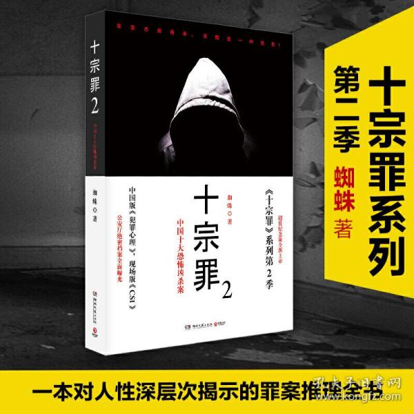 十宗罪2：中国十大恐怖凶杀案（超值纪念版）正版二手