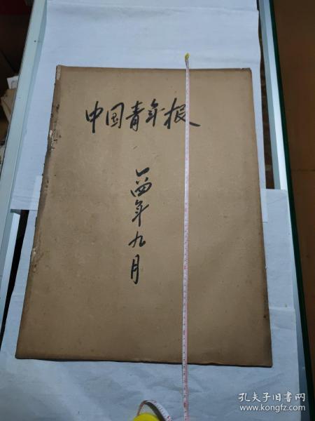 中国青年报，64年9月1日到9月29日合订本，每逢二，四，六出版，长54厘米，宽39厘米，自己看清楚按上面拍的发货，售出不退货，A8号袋