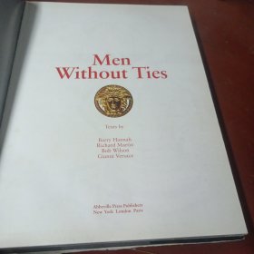 英文原版画册：《Men Without Ties》 （8开精装 铜版彩印）书9品，护封品差