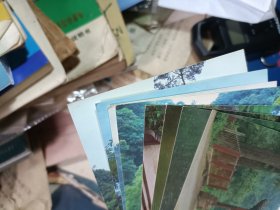 （明信片）成都风光 2一套8枚全+复品三张合售·