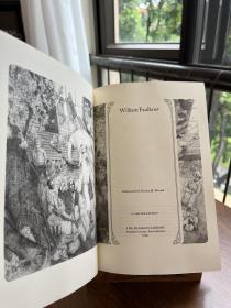 《 喧哗与骚动》The Sound and the Fury  William Faulkner 福克纳1980年出版 真皮精装 限量收藏版 20世纪伟大名著系列丛书之一