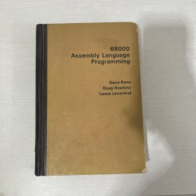 68000 Assembly Language Programming