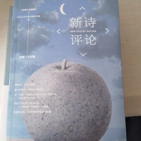 新诗评论（总第二十五辑）关注当代诗发展的学理、历史与现场