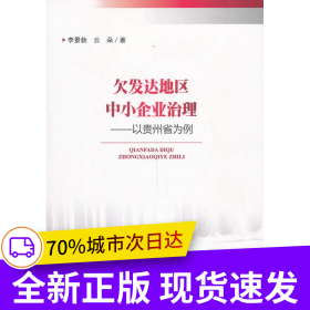 欠發(fā)達地區(qū)中小企業(yè)治理