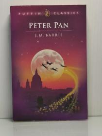 詹姆斯·巴里《彼得潘》Elisa Trimby 插图版    Peter Pan by J. M. Barrie [ Puffin Books ] （英国文学经典）英文原版书