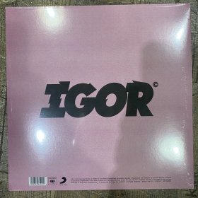 现货包邮 Tyler The Creator Igor  黑胶唱片LP 拍下不接受退款，全新未拆封唱片，所有唱片运输痕迹在所难免，不承担唱片内部不可见问题，如跳针、有炒豆声、划痕等问题！不承担运输冲顶、小折角等，偏远地区不包邮！