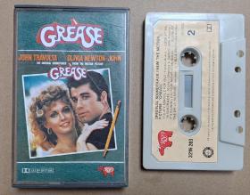 原版磁带卡带 soundtrack grease olivia newton John 大棉