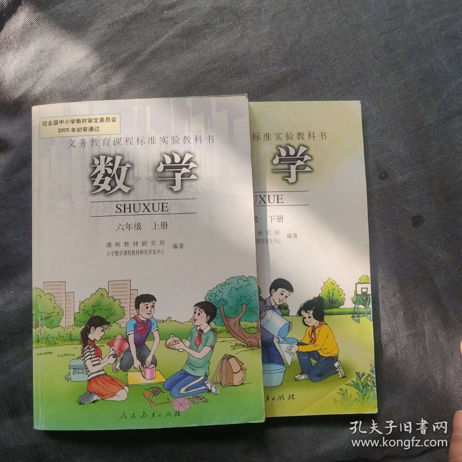 义务教育课程标准实验教科书数学六年级上下册