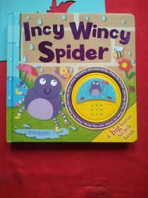lncy Wincy Spider, Sound Book 【精装，大按钮发声书】