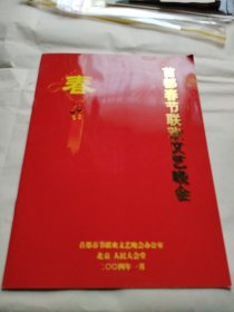 2004年首都春节联欢文艺晚会 入场券 带节目单