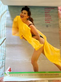 海南情 1990年挂历 全十三张