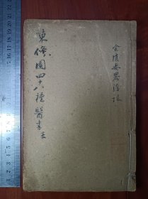 旧装石印中医古籍 《 金匮要略浅注 》十卷上下卷合订一厚册全。尺寸20乘13厘米，无虫蛀无过大破损。