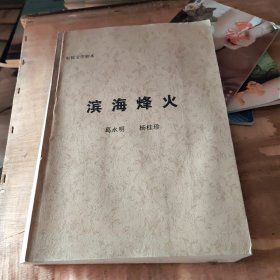 滨海烽火 电视文学剧本