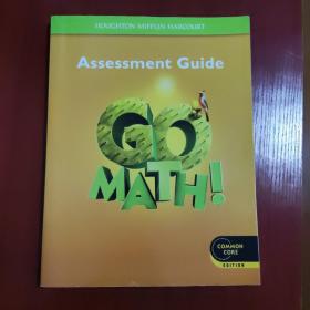 【英文原版教材】Assessment  Guide   GO  MATH!  Grade  5