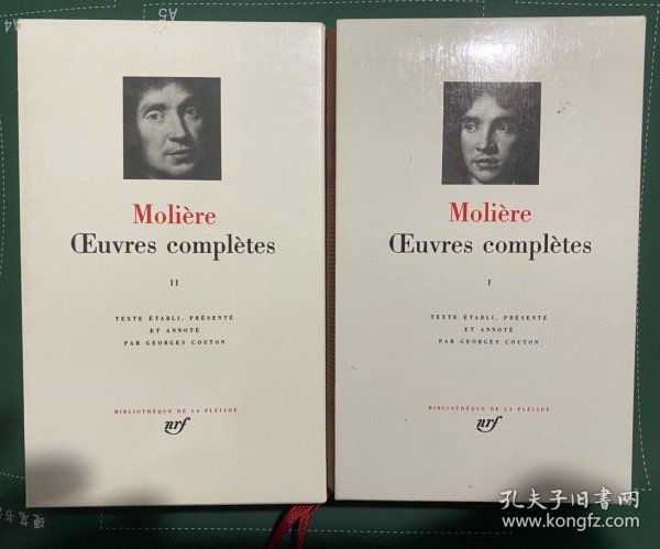 Moliere Oeuvres  Completes莫里哀文集全套2册