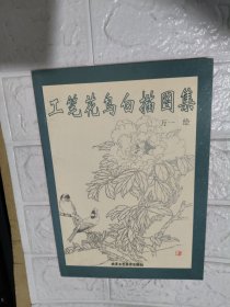 工笔花鸟白描图集 侧面有破损