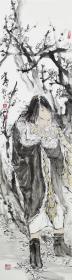 保真书画，展览作品
李静137X34cm
        中国美术家协会会员，山东省美术家协会会员、山东省美术家协会山水画艺委会委员、人物画艺委会委员，济南市美术家协会副秘书长、济南市美术馆（济南画院）副研究馆员、研创部主任005。