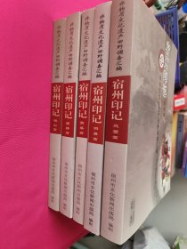 非物质文化遗产田野调查汇编:宿州印记（砀山篇、埇桥篇、萧县篇、灵璧篇、泗县篇）共五本