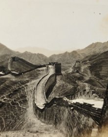 民国北京风景老照片长城(私人拍摄，角度独特)
