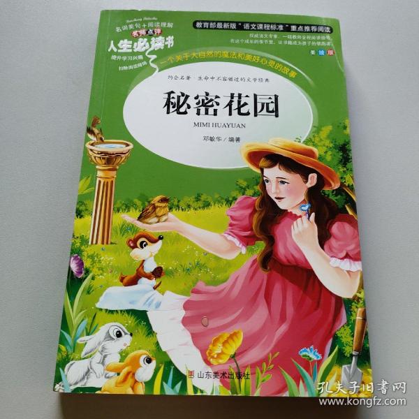 秘密花园 美绘插图版 教育部“语文课程标准”推荐阅读 名词美句 名师点评 中小学生必读书系