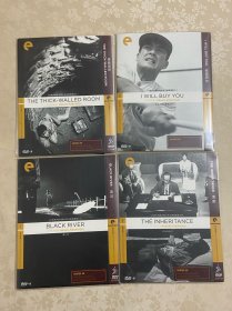 214. 盛佳DVD：CC标准蚀系列第38号小林正树精选集：厚壁房间+我要买你+黑河+遗产。共四张4D9全。 (CC标准收藏版，全新简装版DVD9）。